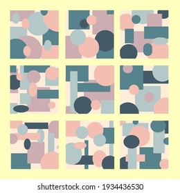 Design Banner Vintage. Simple background with pattern and aesthetic style. Use for art printing, social media post,banner post, frame post on social media, and etc.