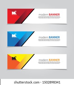 Design Banner.Abstract Background.Modern Web Template. Vector