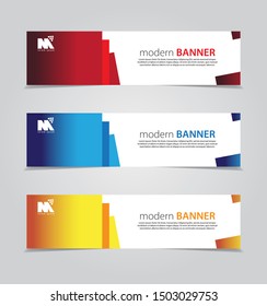 Design Banner.Abstract Background.Modern Web Template. Vector