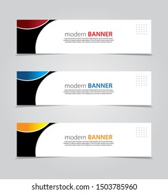 Design Banner.Abstract Background.Modern Web Template. Vector