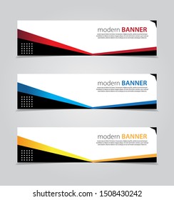 Design Banner.Abstract Background.Modern Web Template. Vector