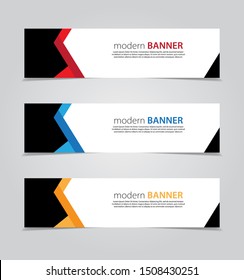 Design Banner.Abstract Background.Modern Web Template. Vector