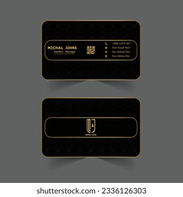 A design beautiful business cards design.