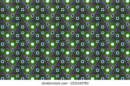 design beautiful circle neon background