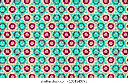 design beautiful circle neon background