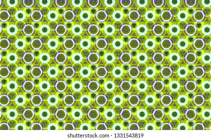 design beautiful circle neon background