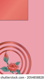 design beauty pink pastel color for background