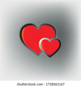 Design best love vector illustration, love icon, heart vector icon, love symbol