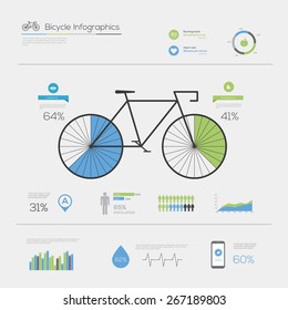  Design bicycle infographic