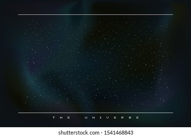 Design of big universe background