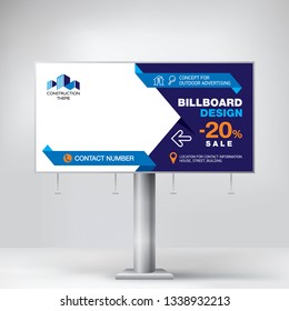 Design billboard , creative template, banner for product promotion, layout for advertising