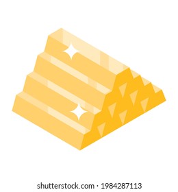 Diseño de miles de millones, estilo vectorial de moda de pila de oro 