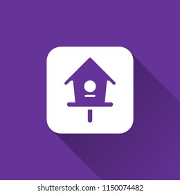 design of birdhouse icon