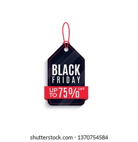 Design of Black friday label