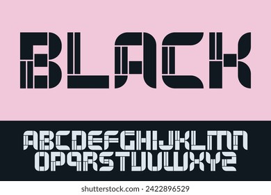 Design Black Typeface Alphabet Typography Font Letter Text