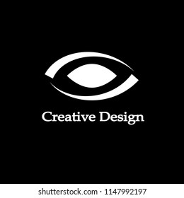 Design of a black and white abstract logo. You can use book design, trade mark, business cards, restaurant, boutique, hotel. Vector illustration