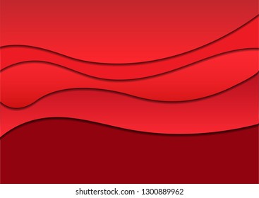 design blank, abstract illustration in red tones