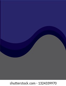 Design blue and gray background.