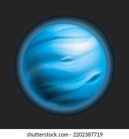 Design blue planet vector illustration
