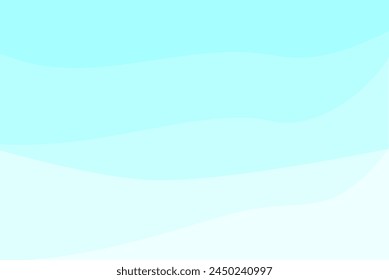 Diseño de ondas azules de fondo de línea de trazo.