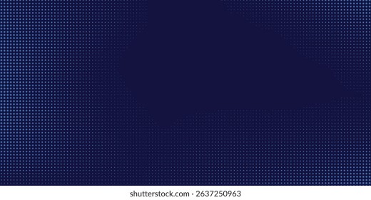 Design blue wavy halftone background. Dot pop art sport style vector illustration abstract
