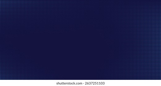 Design blue wavy halftone background. Dot pop art sport style vector illustration