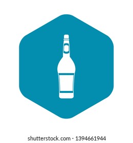 Design bottle icon. Simple illustration of design bottle vector icon for web