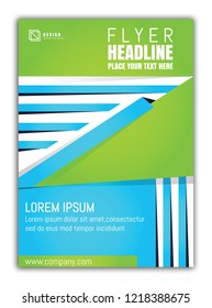 Design Brochure Flyer Template. For Design Brochure, Business, Flyers, Company, Presentation, Corporate, Layout, Advertising And Promotion. Vector Illustration Eps.10