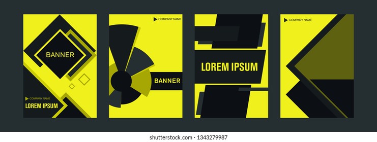 Design brochure layout with place for your text. Vector illustration.