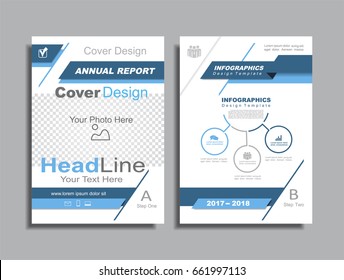 Design brochure layout with place for your text. Vector illustration.