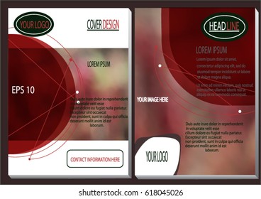 Design a brochure template, presentation, project