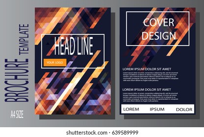 Design a brochure template, presentation, project