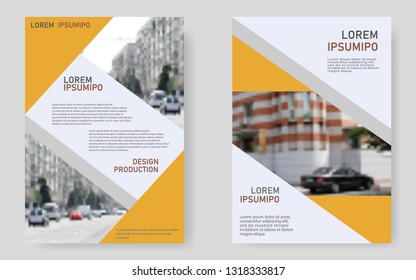 Design brochures for business brochures. An unusual information text frame. Creative advertising flyer. Modern vector page. Elegant city banner.  