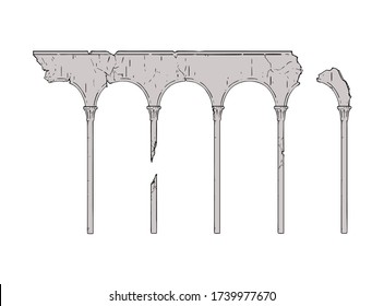 Design of broken old architecture