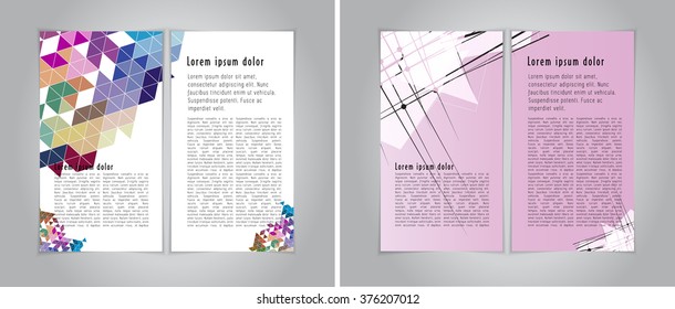 Design broschure template