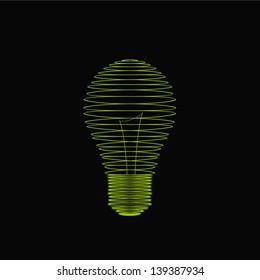 Design bulb icon