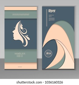 Design business card for hair and beauty salon