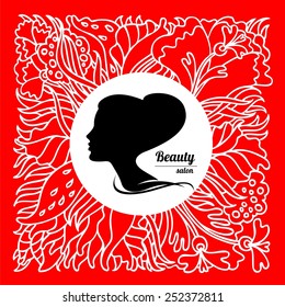 Design business card for hair and beauty salon