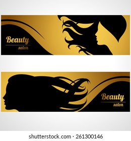 Design business card for hair and beauty salon