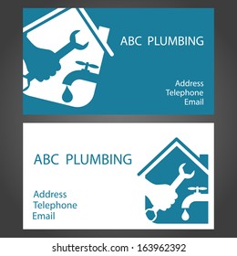 Design Business Cards For Plumbing And Working