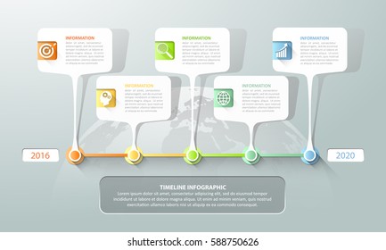 Design business concept infographic template can be used for workflow layout, diagram, number options, timeline or milestones project.