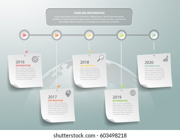 Design business concept infographic template can be used for workflow layout, diagram, number options, timeline or milestones project.