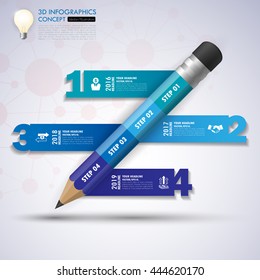 Design business concept timeline. vector template background.