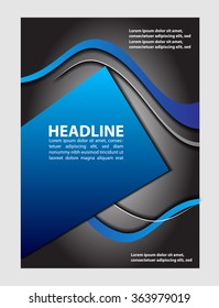 design for business flyer vector
