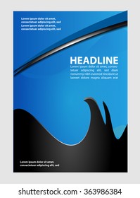 design for business flyer vector
