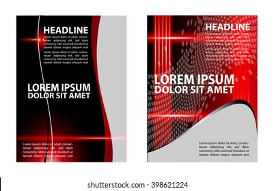design for business flyer vector
