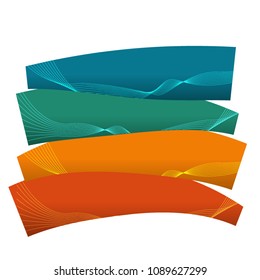 Design business presentation template. Vector illustration for technology infographics, number banners, charts and graphs or powerpoint background, graphs and tables. EPS 10