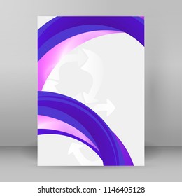 Design business presentation template. Vector illustration for technology infographics, number banners, charts and graphs or background, graphs and tables. EPS 10