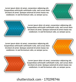 Design Business Presentation Template. Vector Illustration For Infographics / Number Banners / Charts And Graphs Or Powerpoint Background/ Slideshow / Graphs And Tables Or Website Layout. EPS 10