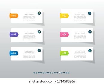 Design Business template infographic chart element with place date for presentations.